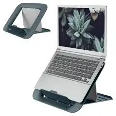 SOPORTE ORDENADOR PORTÁTIL AJUSTABLE LEITZ ERGO COSY 80% PLÁSTICO RECICLADO 64260089