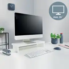 SOPORTE PARA MONITOR MADERA LEITZ ERGO 64340001 SOPORTE PARA MONITOR MADERA LEITZ ERGO 64340001