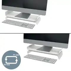 SOPORTE PARA MONITOR AJUSTABLE LEITZ ERGO 65040085 SOPORTE PARA MONITOR AJUSTABLE LEITZ ERGO 65040085