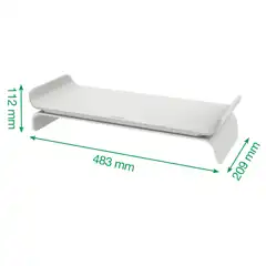 SOPORTE PARA MONITOR AJUSTABLE LEITZ ERGO 65040085 SOPORTE PARA MONITOR AJUSTABLE LEITZ ERGO 65040085