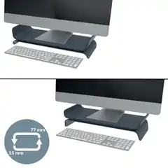 SOPORTE PARA MONITOR AJUSTABLE LEITZ ERGO 65040089 SOPORTE PARA MONITOR AJUSTABLE LEITZ ERGO 65040089