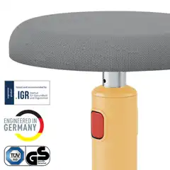 TABURETE ACTIVE AJUSTABLE LEITZ ERGO COSY (DOS EN UNO) 65180019 TABURETE ACTIVE AJUSTABLE LEITZ ERGO COSY (DOS EN UNO) 65180019