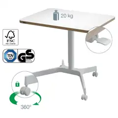 MESA ELEVABLE NEUMÁTICA PEQUEÑA LEITZ ERGO 65360001 MESA ELEVABLE NEUMÁTICA PEQUEÑA LEITZ ERGO 65360001