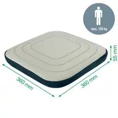 COJÍN DE ASIENTO ACTIVE LEITZ ERGO WOBBLE CON FUNDA DE TELA 65400085 COJÍN DE ASIENTO ACTIVE LEITZ ERGO WOBBLE CON FUNDA DE TELA 65400085