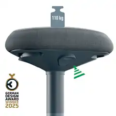 TABURETE ACTIVE COMFORT ALTO LEITZ ERGO 65450089 TABURETE ACTIVE COMFORT ALTO LEITZ ERGO 65450089