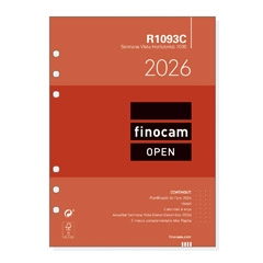 RECAMBIO AGENDA FINOCAM SV APAISADA OPEN 1000 CAT R1093C 711840026