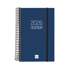 AGENDA ESPIRAL OPAQUE E5 DP 2022 BLAU CATALAN FINOCAM 742931026