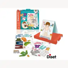 JUEGO DISET DIDACTICO MAGNETICO VESTIR NIÑO-NIÑA 75454