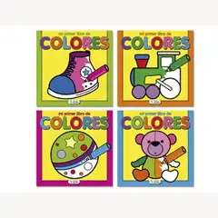 Material CUADERNO P/ COLOREAR MI PRIMER LIBRO DE COLORES 72 PAGINAS 160X160 MM 76195