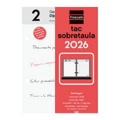 Material TACO BURO CALENDARIO CATALAN FINOCAM 780290026