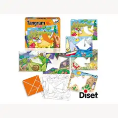 JUEGO DISET DIDACTICO TANGRAM KIDS 78108