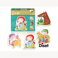 JUEGO DISET DE MESA FORM CAPERUCITA ROJA 78109