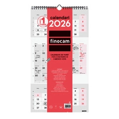 Material CALENDARI PARET ESCRIURE 3MESES VISTA FINOCAM 781590026