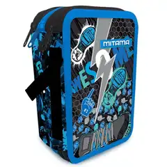 PLUMIER TRIPLE GIRL 3 COMPARTIMENTOS RELLEN MITAMA