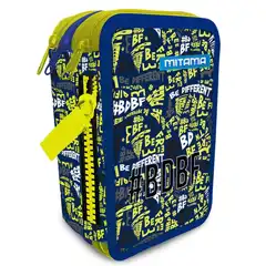 PLUMIER TRIPLE GIRL 3 COMPARTIMENTOS RELLEN MITAMA