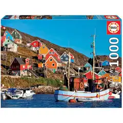 PUZZLE EDUCA 1000 PIEZAS CASAS NORDICAS 8412668144606