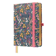 AGENDA ENCUADERNADA DESIGN FLORA DP 118X168MM CATALAN FINOCAM 881573826