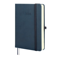 AGENDA ENCUADERNADA TEXTURA M4 DP AZUL CATALAN FINOCAM 881791026