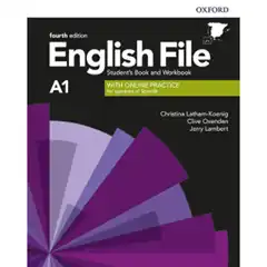 ENGLISH FILE BEGINNERS A1 PACK ST+WB SIN KEY 4ED NOVEDAD OXFORD 9780194029674