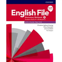ENGLISH FILE ELEMENTARY A1.2 MULTIPACK B  4ED NOVEDAD OXFORD 9780194031516