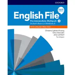 ENGLISH FILE PRE INTERMEDIATE A2.B1 MULTIPACK A 4ED NOVEDAD OXFORD 9780194037303
