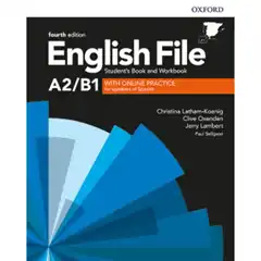 ENGLISH FILE PRE INTERMEDIATE A2.B1 PACK SIN KEY 4ED NOVEDAD OXFORD 9780194037457