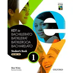 KEY 1 BACHILLERATO STUDENT OXFORD 9780194611053