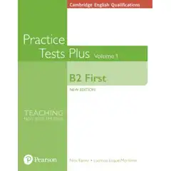 CAMBRIDGE ENGLISH QUALIFICATIONS: B2 FIRST VOLUME 1 PRACTICE TESTS PLUS(NO KEY) PEARSON ISBN 9781292208749
