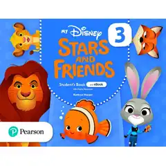 DISNEY STARS 3 AL+EJ+@ PEARSON ISBN 9781292395548