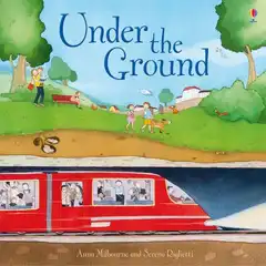 Material UNDER THE GROUND (PICTURE BOOKS) USBORNE 9781409566335