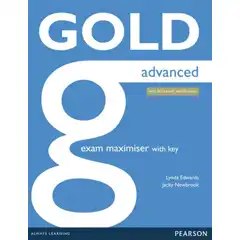GOLD CAE EXAM MAXIMISER WITH KEY PEARSON 9781447907060