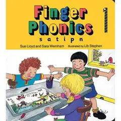 Material FINGER PHONICS BOOK 1: S, A, T, I, P, N (JOLLY PHONICS: FINGER PHONICS) JOLLY LEARNING 9781870946247