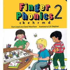 Material FINGER PHONICS BOOK 2: CK, E, H, R, M, D (JOLLY PHONICS: FINGER PHONICS) JOLLY LEARNING 9781870946254