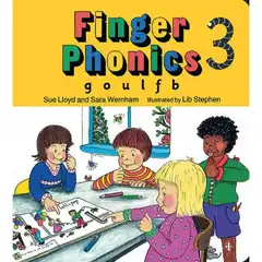 Material FINGER PHONICS BOOK 3: G, O, U, L, F, B BK 3 (JOLLY PHONICS: FINGER PHONICS) JOLLY LEARNING 9781870946261