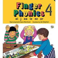 Material FINGER PHONICS BOOK 4: AI, J, OA, IE, EE, OR (JOLLY PHONICS: FINGER PHONICS) JOLLY LEARNING 9781870946278