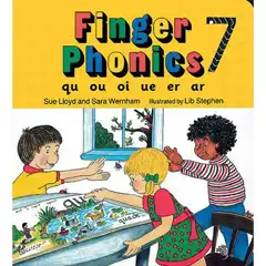 Material FINGER PHONICS BOOK 7: QU, OU, OI, UE, ER, AR BK 7 (JOLLY PHONICS: FINGER PHONICS) JOLLY LEARNING 9781870946308