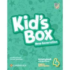 KID S BOX 4 WB NEW GENERATION CAMBRIDGE 9788413224978