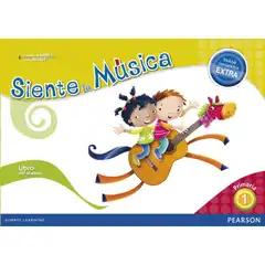 SIENTE LA MUSICA 1 ALUMNO+EXTRA PEARSON ISBN 9788420564036
