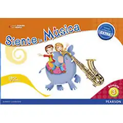 SIENTE LA MUSICA 3 ALUMNO+EXTRA PEARSON ISBN 9788420564197