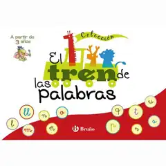 EL TREN DE LAS PALABRAS (OBRA COMPLETA) (CASTELLANO - A PARTIR DE 3 AÑOS - LIBROS DIDÁCTICOS - EL TREN DE LAS PALABRAS) BRUÑO 9788421681435