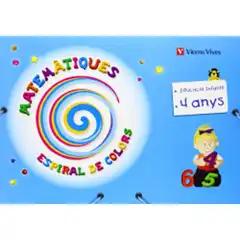 ESPIRAL DE COLORS MATEMATIQUES CATALUNYA 4 ANYS 9788431696658