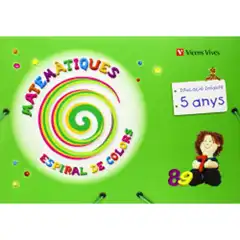 ESPIRAL DE COLORS MATEMATIQUES CATALUNYA 5 ANYS 9788431696719