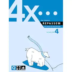 Material QUADERN TAULES DE MULTIPLICAR DEL 4 LA GALERA TEXT 9788441208179