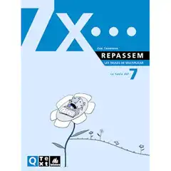 Material QUADERN TAULES DE MULTIPLICAR DEL 7 LA GALERA TEXT 9788441208209
