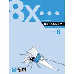Material QUADERN TAULES DE MULTIPLICAR DEL 8 LA GALERA TEXT 9788441208216