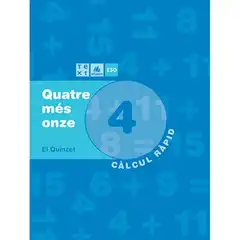QUADERN 4+11 CÀLCUL RÀPID 4/ESO LA GALERA TEXT 9788441209626