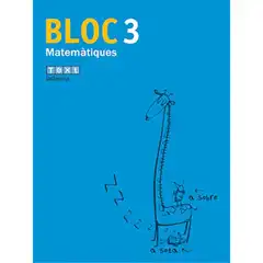BLOC MATEMÀTIQUES 3 LA GALERA TEXT 9788441213678