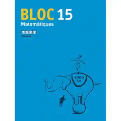 BLOC MATEMÀTIQUES 15 LA GALERA TEXT 9788441218109