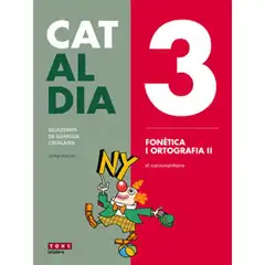 CAT AL DIA 3 FONETICA I ORTOGRAFIA II   LA GALERA ISBN 9788441230279