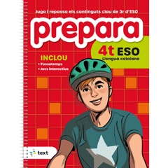 QUADERN D ESTIU PREPARA 4ESO LLENGUA CATALANA ISBN 9788441235779